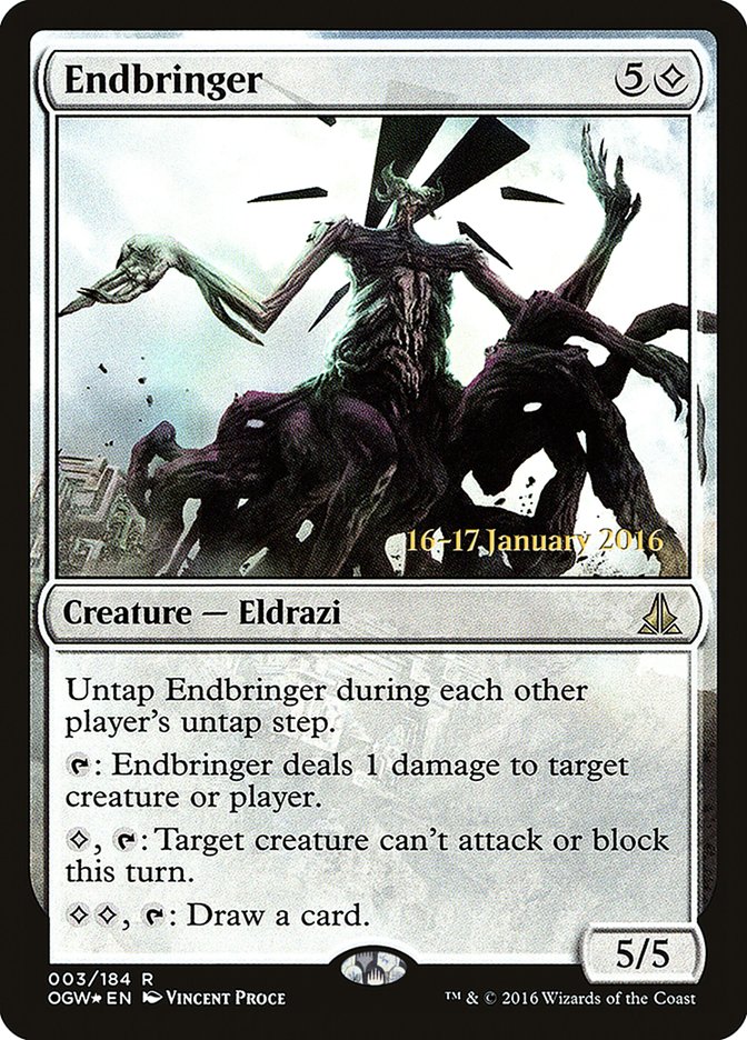 Endbringer [Oath of the Gatewatch Prerelease Promos] | Card Citadel