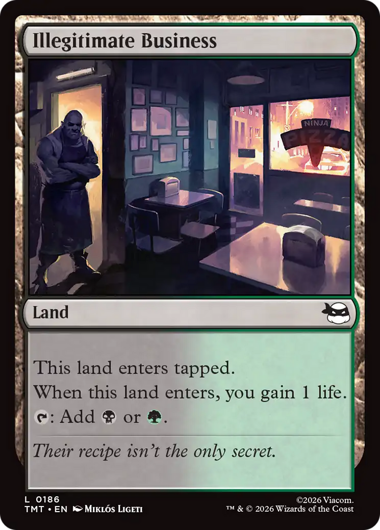 Illegitimate Business [Teenage Mutant Ninja Turtles] | Card Citadel