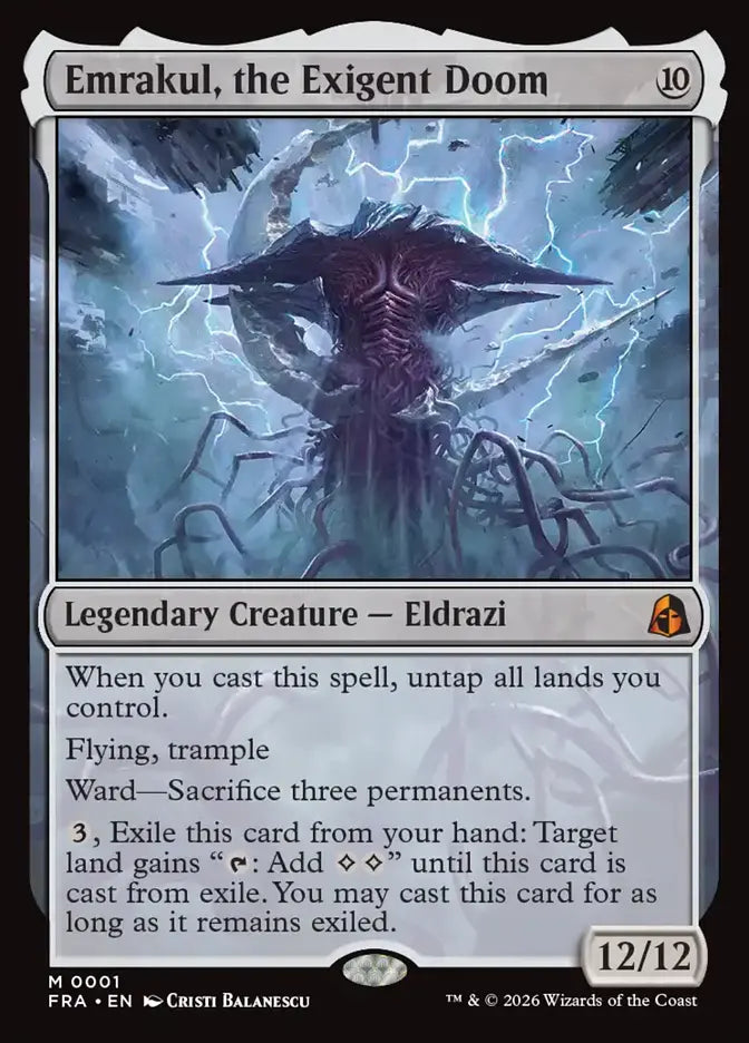 Emrakul, the Exigent Doom [Reality Fracture ] | Card Citadel