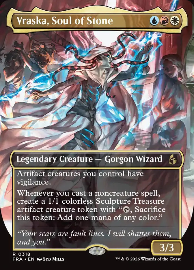 Vraska, Soul of Stone [Reality Fracture] (Borderless) | Card Citadel