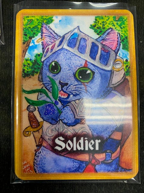 Soldier Token By Ranchingu | Card Citadel