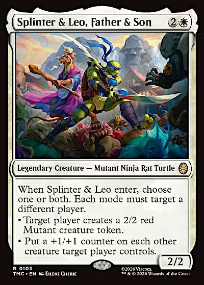 Splinter & Leo, Father & Son | Card Citadel
