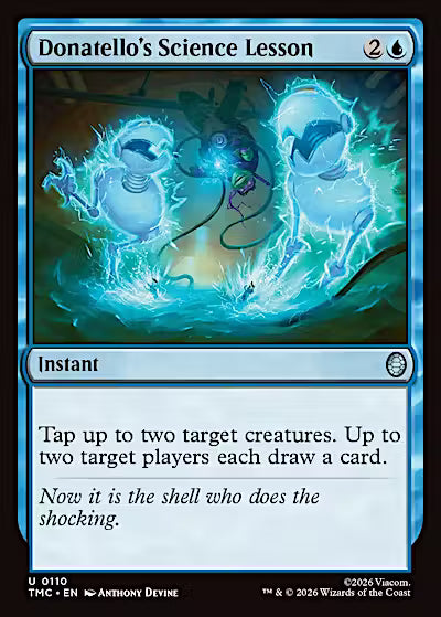 Donatello's Science Lesson | Card Citadel