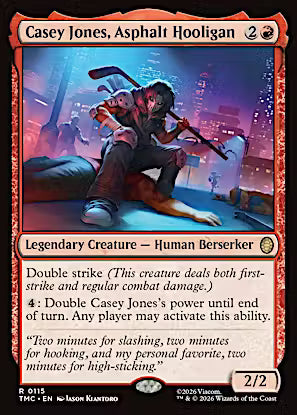 Casey Jones, Asphalt Hooligan | Card Citadel
