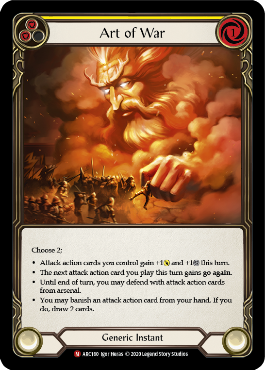 Art of War [ARC160] Unlimited Normal | Card Citadel