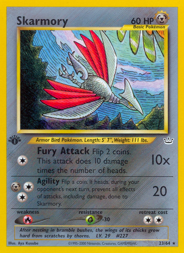 Skarmory (23/64) [Neo Revelation 1st Edition] | Card Citadel