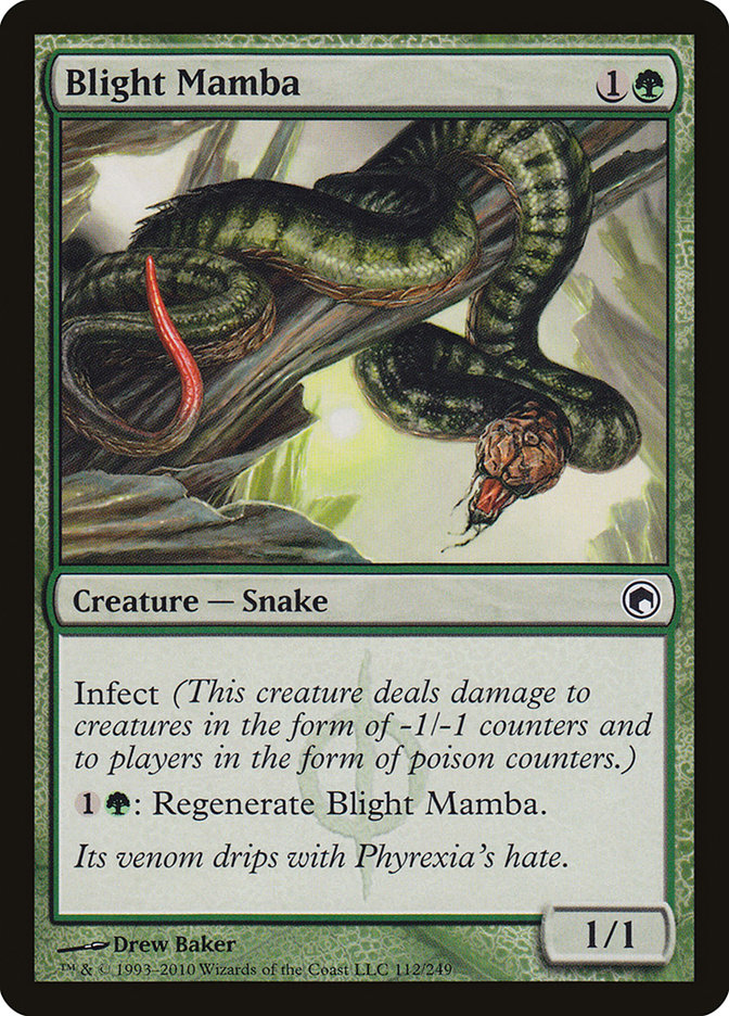 Blight Mamba [Scars of Mirrodin] | Card Citadel