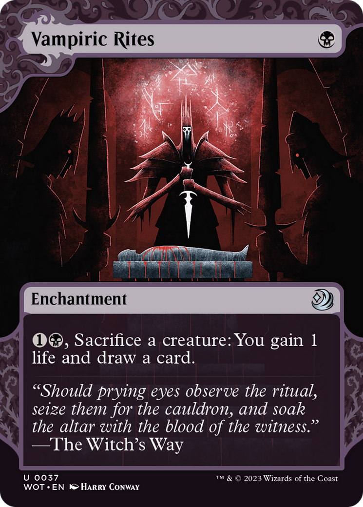 Vampiric Rites [Wilds of Eldraine: Enchanting Tales] | Card Citadel