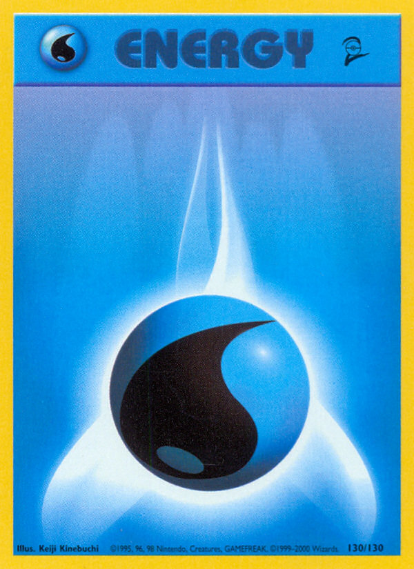 Water Energy (130/130) [Base Set 2] | Card Citadel