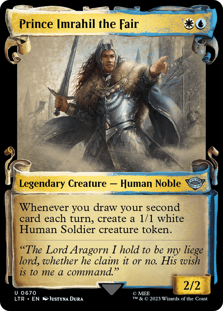 Prince Imrahil the Fair [The Lord of the Rings: Tales of Middle-Earth Showcase Scrolls] | Card Citadel