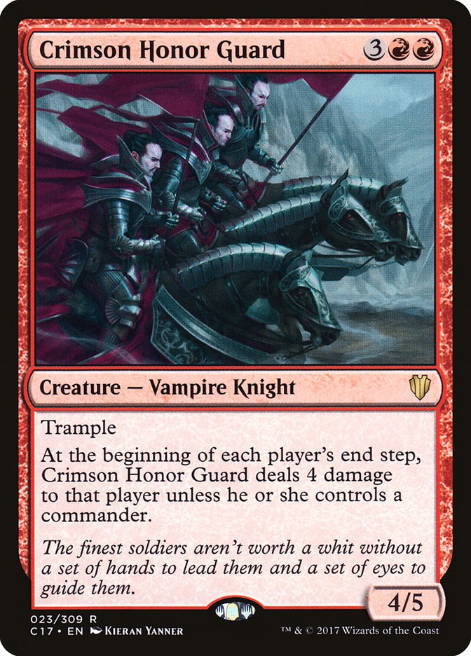Crimson Honor Guard [Commander 2017] | Card Citadel