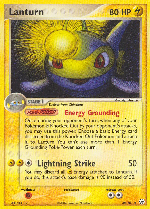Lanturn (38/101) [EX: Hidden Legends] | Card Citadel