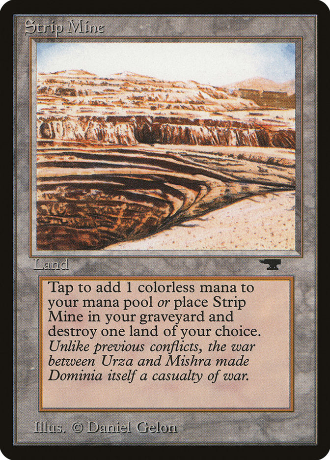 Strip Mine (Sloped Horizon) [Antiquities] | Card Citadel
