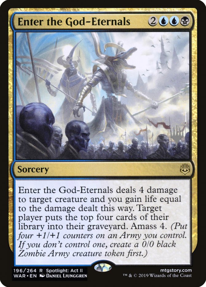 Enter the God-Eternals [War of the Spark Promos] | Card Citadel