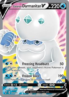 Galarian Darmanitan V (169/185) [Sword & Shield: Vivid Voltage] | Card Citadel