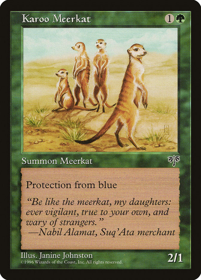 Karoo Meerkat [Mirage] | Card Citadel