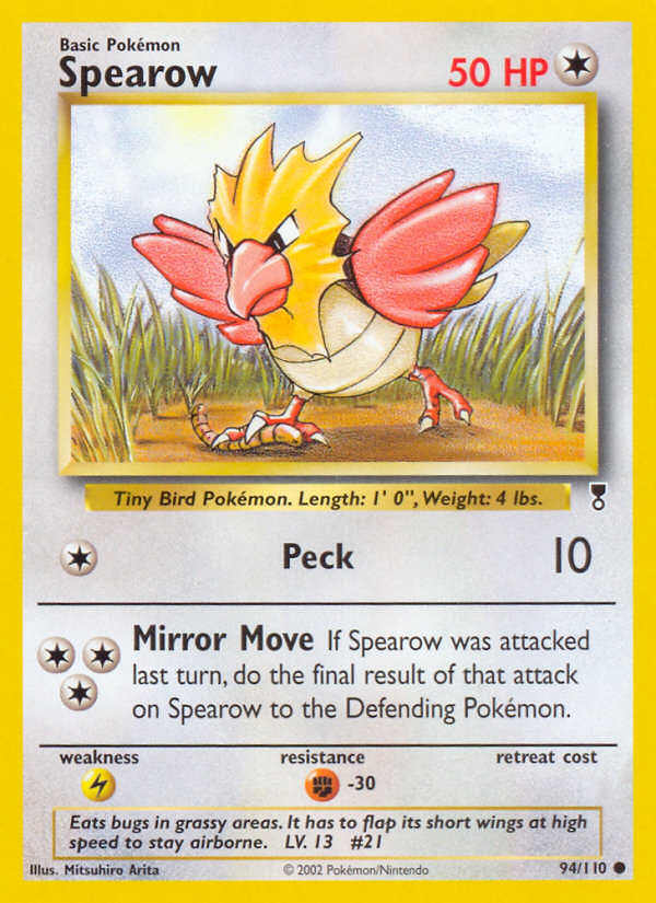 Spearow (94/110) [Legendary Collection] | Card Citadel