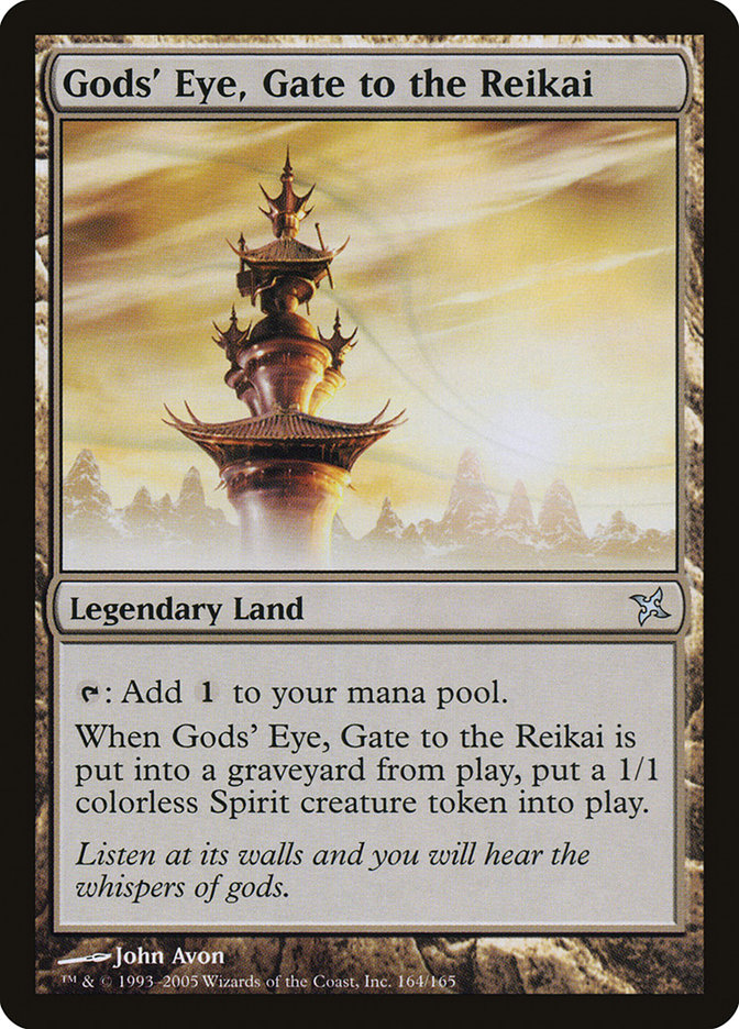 Gods' Eye, Gate to the Reikai [Betrayers of Kamigawa] | Card Citadel