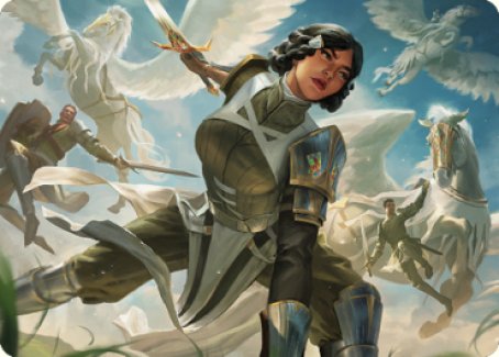 Resolute Reinforcements Art [Dominaria United Art Series] | Card Citadel