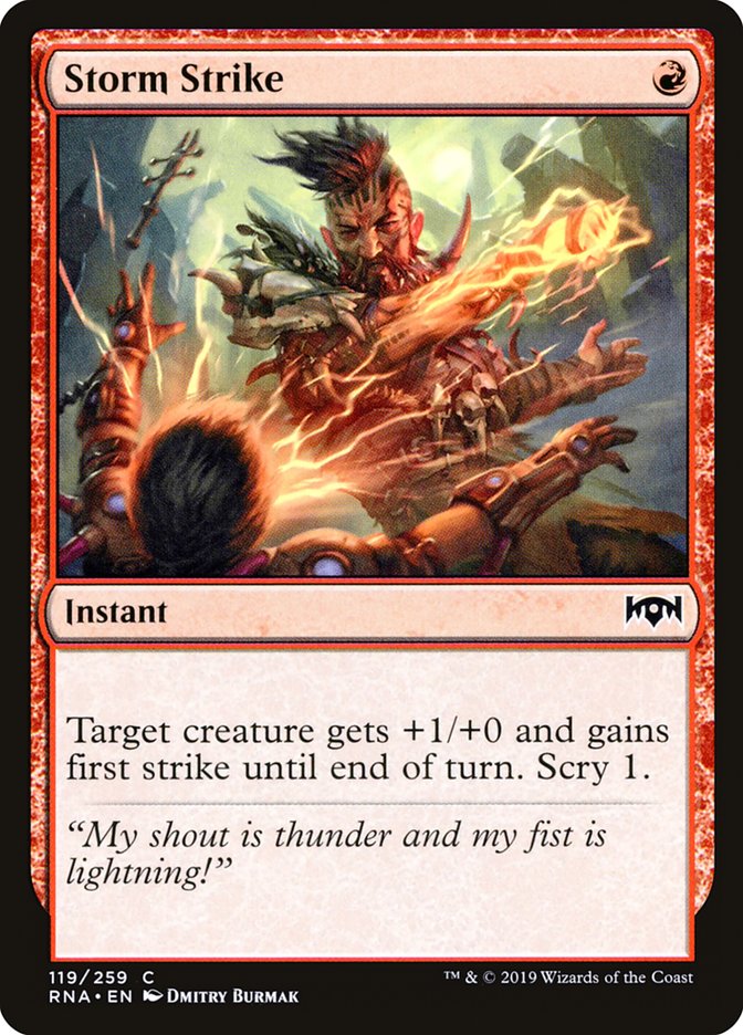 Storm Strike [Ravnica Allegiance] | Card Citadel