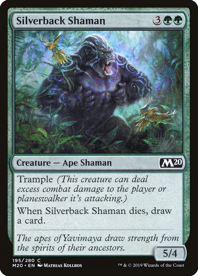 Silverback Shaman [Core Set 2020] | Card Citadel