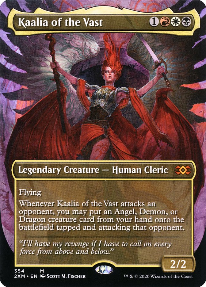 Kaalia of the Vast (Showcase) [Double Masters] | Card Citadel