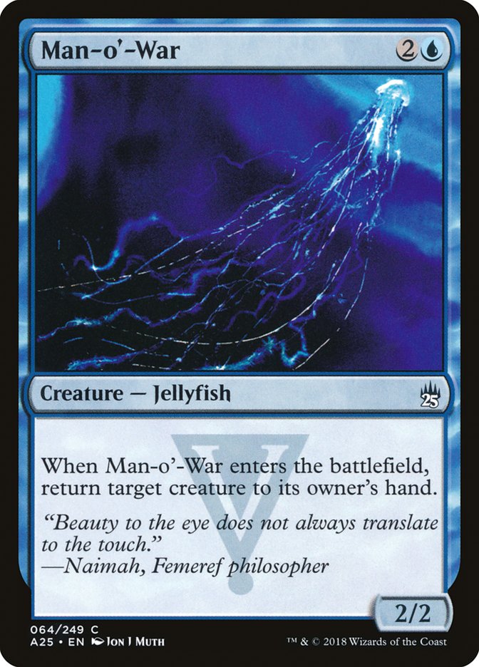 Man-o'-War [Masters 25] | Card Citadel