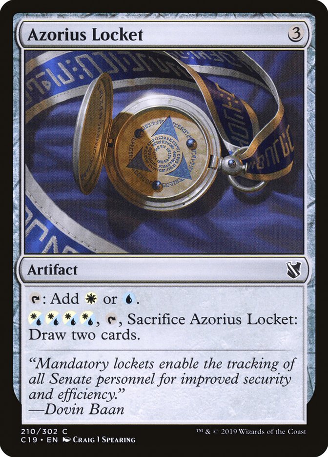 Azorius Locket [Commander 2019] | Card Citadel