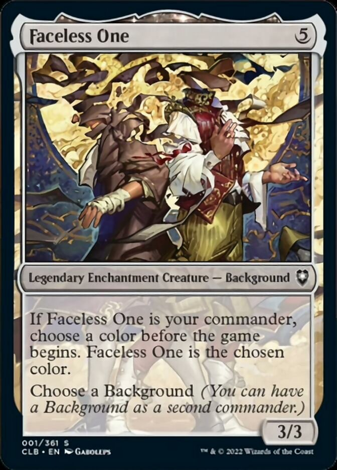 Faceless One [Commander Legends: Battle for Baldur's Gate] | Card Citadel