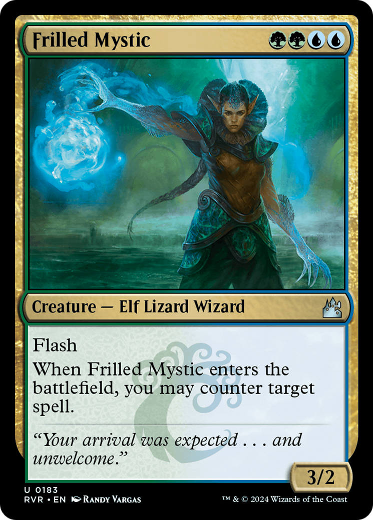 Frilled Mystic [Ravnica Remastered] | Card Citadel