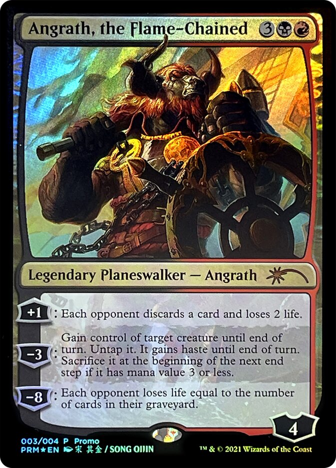 Angrath, the Flame-Chained [Year of the Ox 2021] | Card Citadel
