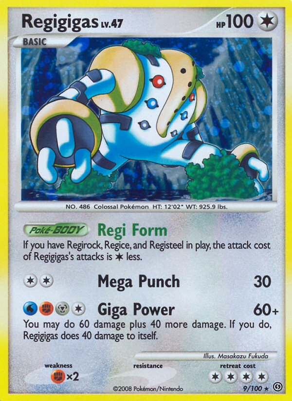 Regigigas (9/100) [Diamond & Pearl: Stormfront] | Card Citadel