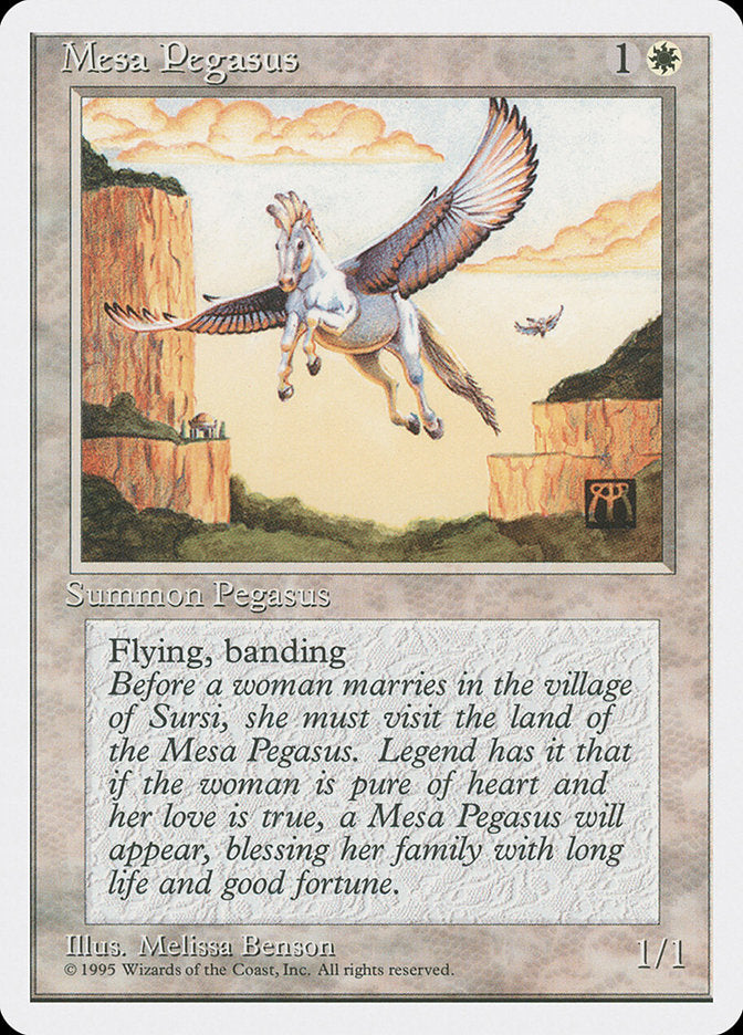 Mesa Pegasus [Fourth Edition] | Card Citadel