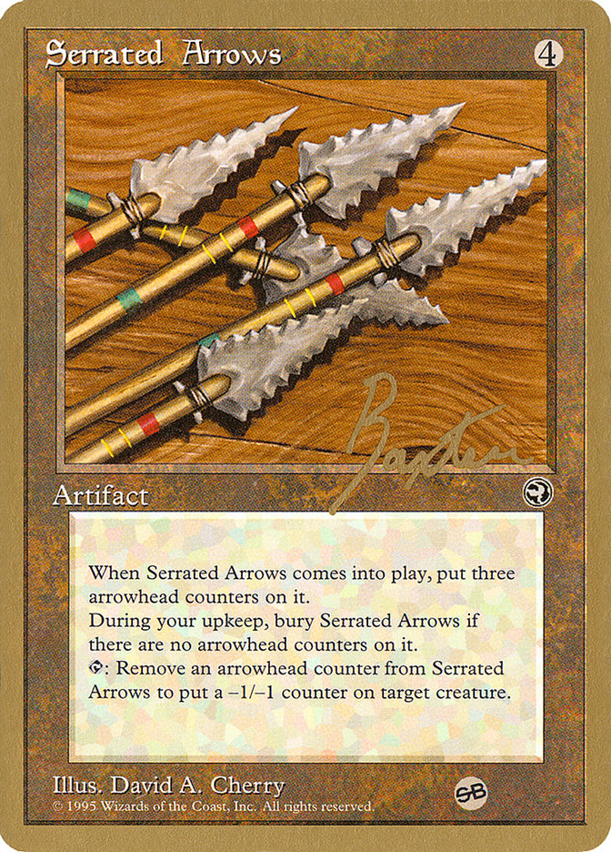 Serrated Arrows (George Baxter) (SB) [Pro Tour Collector Set] | Card Citadel