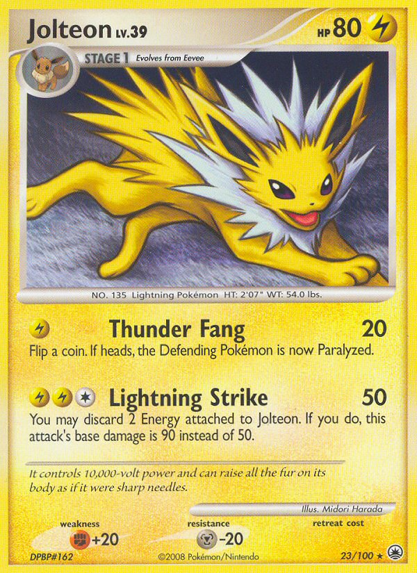 Jolteon (23/100) [Diamond & Pearl: Majestic Dawn] | Card Citadel