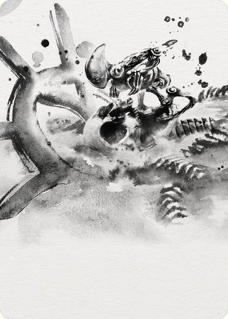 Myr Convert Art Card [Phyrexia: All Will Be One Art Series] | Card Citadel