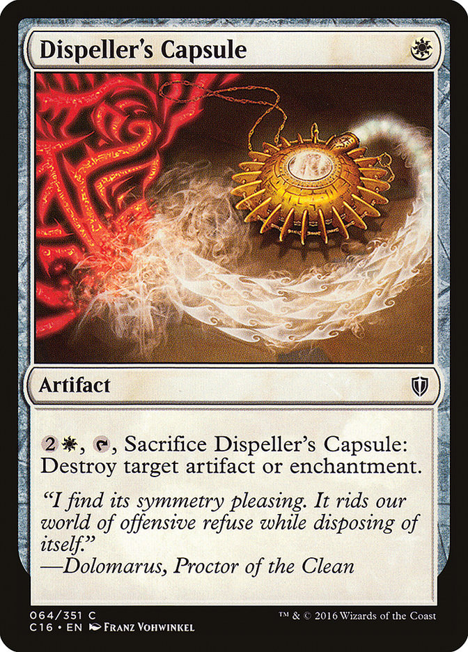 Dispeller's Capsule [Commander 2016] | Card Citadel