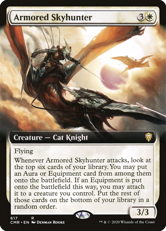 Armored Skyhunter (Extended Art) [Commander Legends] | Card Citadel