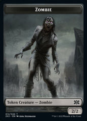 Zombie // Eldrazi Scion Double-sided Token [Double Masters 2022 Tokens] | Card Citadel