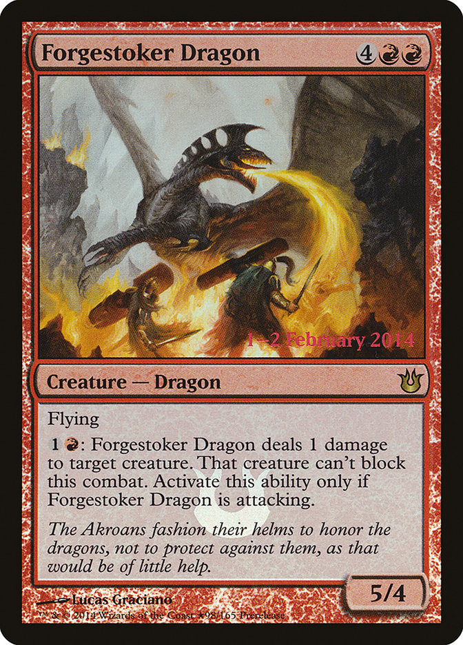 Forgestoker Dragon [Born of the Gods Promos] | Card Citadel