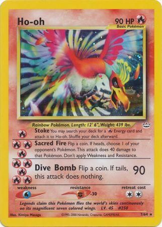 Ho-oh (7/64) [Neo Revelation Unlimited] | Card Citadel
