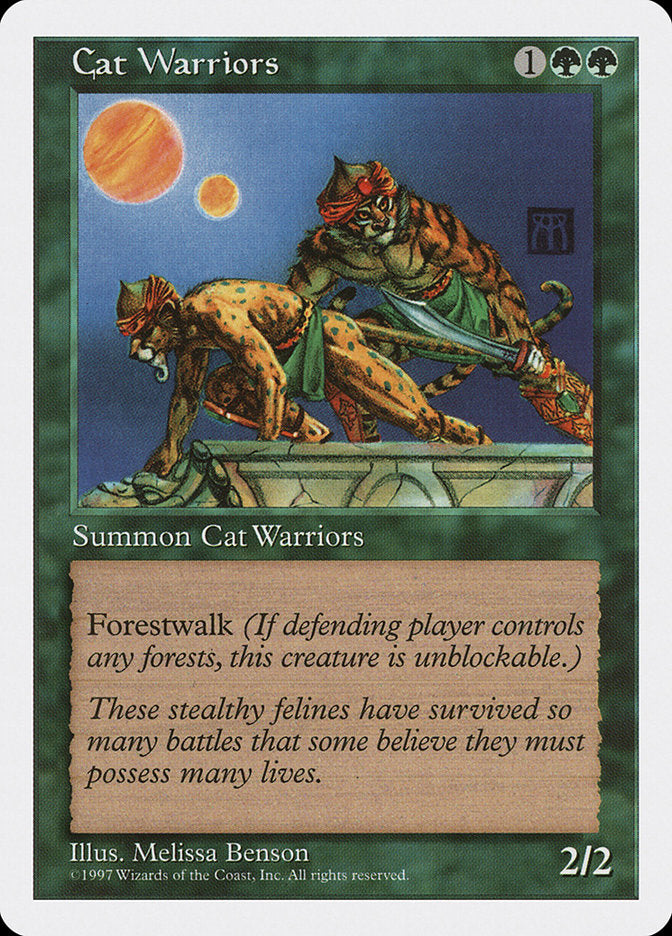 Cat Warriors [Fifth Edition] | Card Citadel