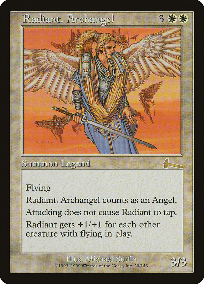 Radiant, Archangel [Urza's Legacy] | Card Citadel