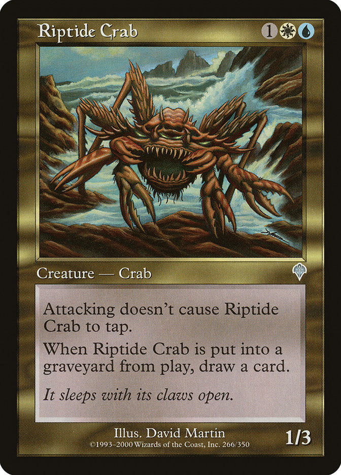 Riptide Crab [Invasion] | Card Citadel