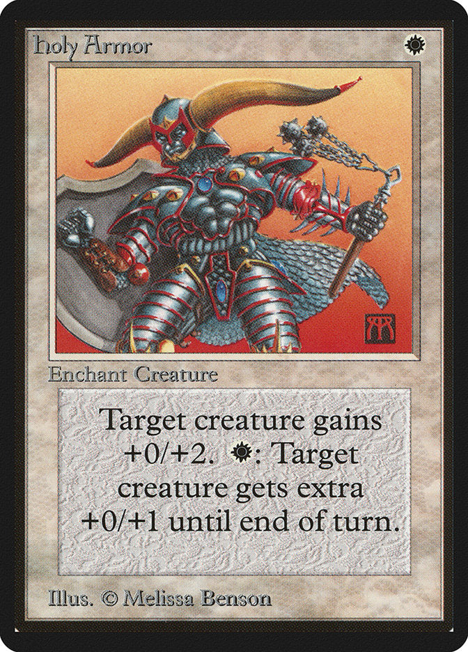 Holy Armor [Limited Edition Beta] | Card Citadel