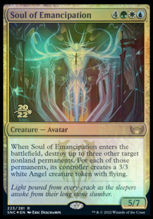 Soul of Emancipation [Streets of New Capenna Prerelease Promos] | Card Citadel