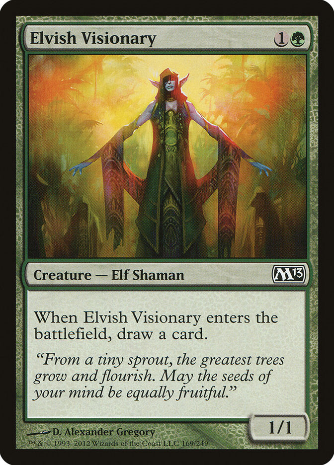 Elvish Visionary [Magic 2013] | Card Citadel