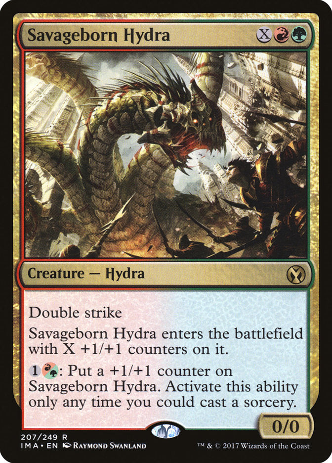 Savageborn Hydra [Iconic Masters] | Card Citadel