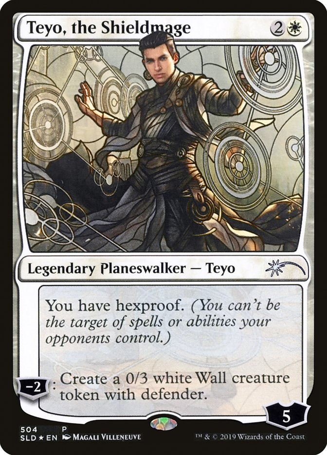 Teyo, the Shieldmage (Stained Glass) [Secret Lair Drop Promos] | Card Citadel