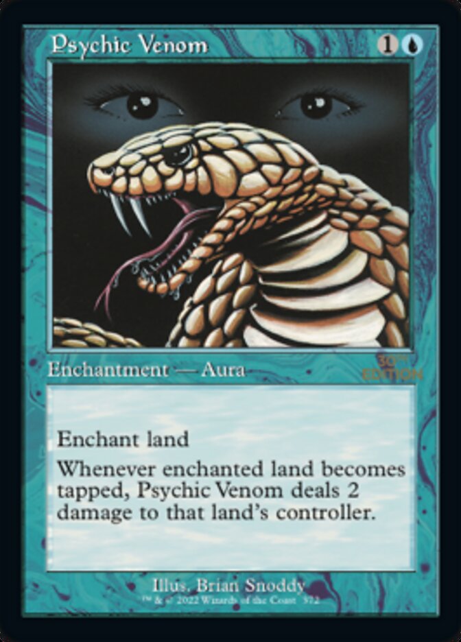 Psychic Venom (Retro) [30th Anniversary Edition] | Card Citadel